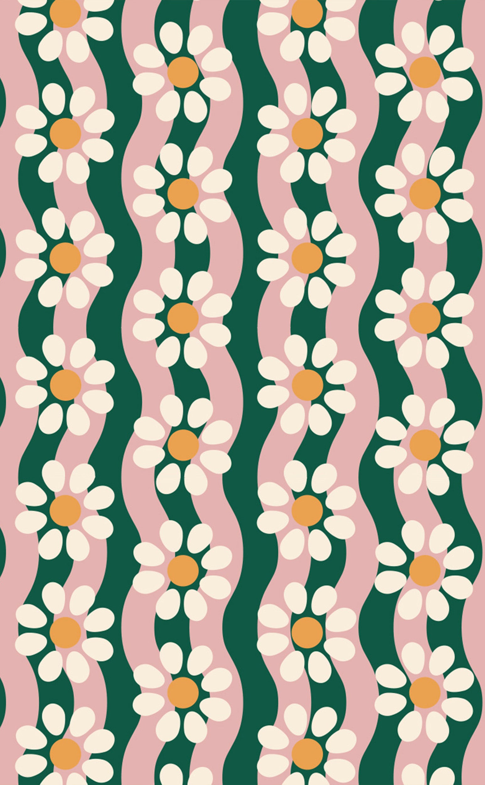 Teacher Mousepad | Wavy Daisy