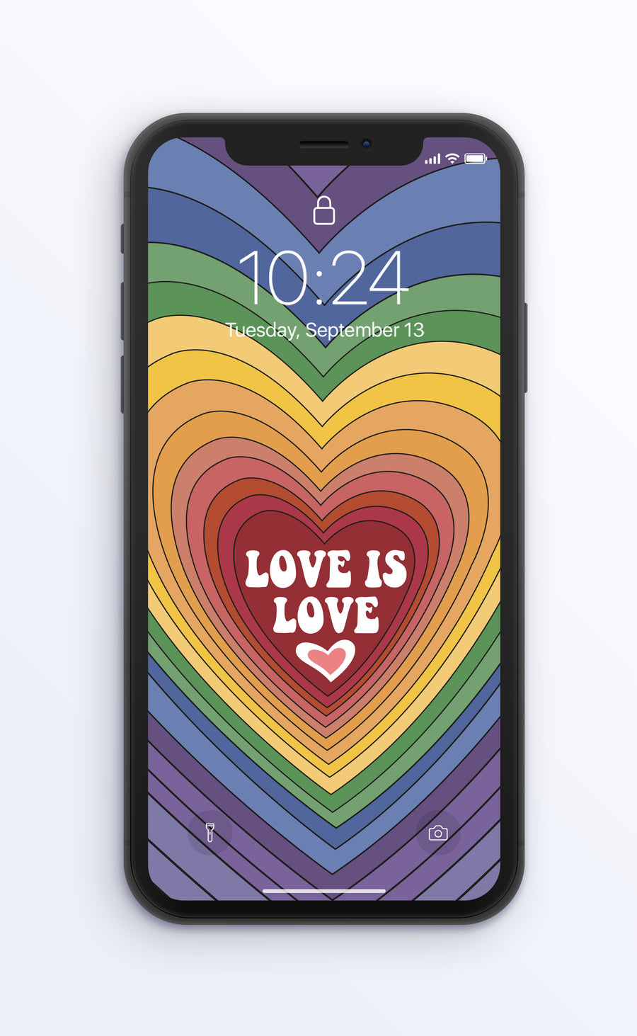 Love is Love | Digital Phone Wallpaper
