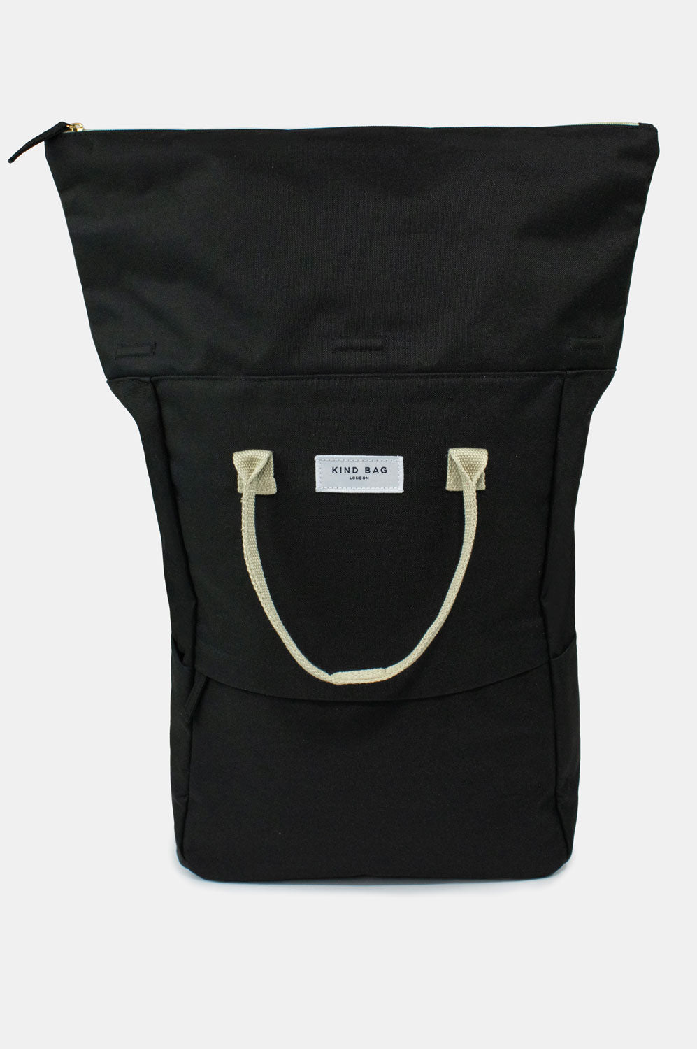 Pebble Black | Hackney Backpack | Large