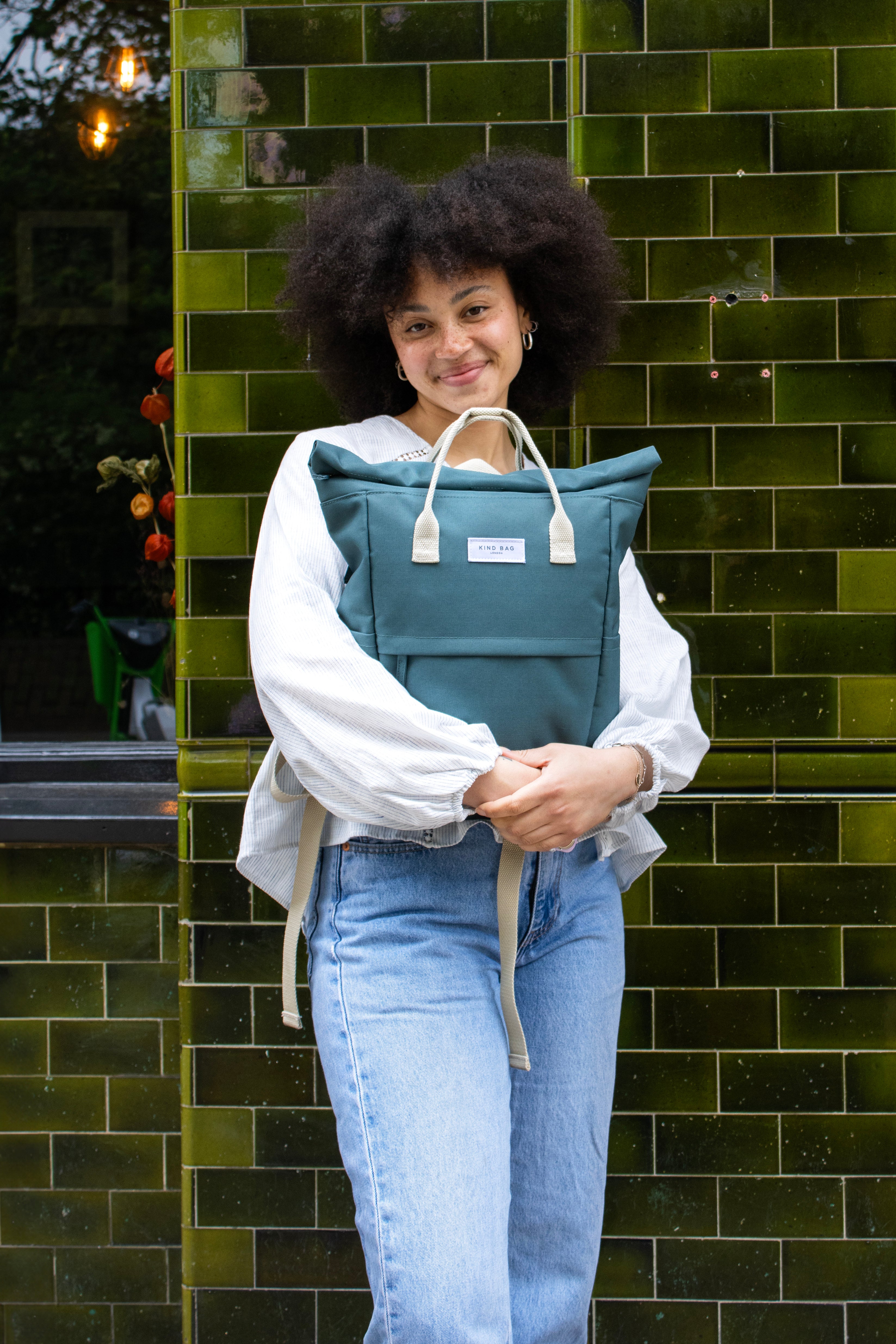 Moss Green | Hackney Backpack | Medium