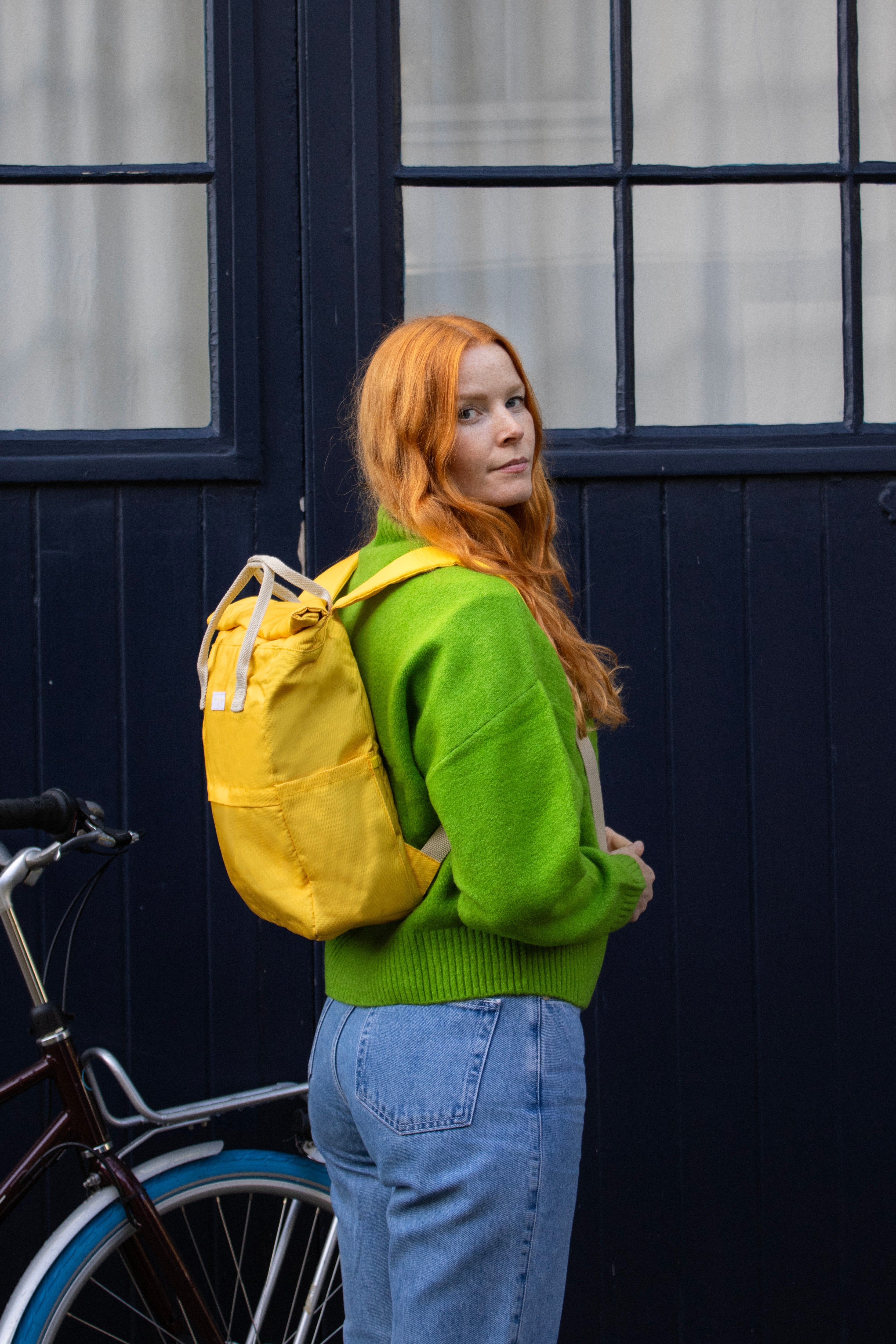 Tuscan Sun Yellow | Hackney Backpack | Medium