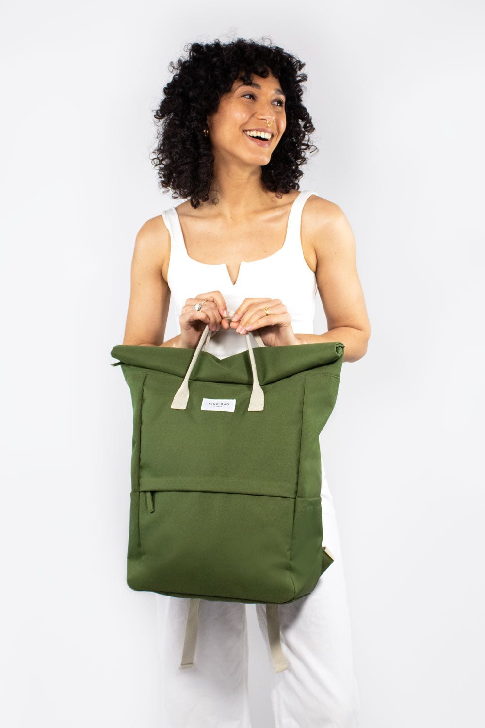 Khaki | Hackney Backpack | Large
