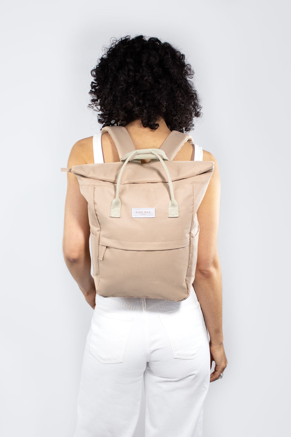 Beige | Hackney Backpack | Medium