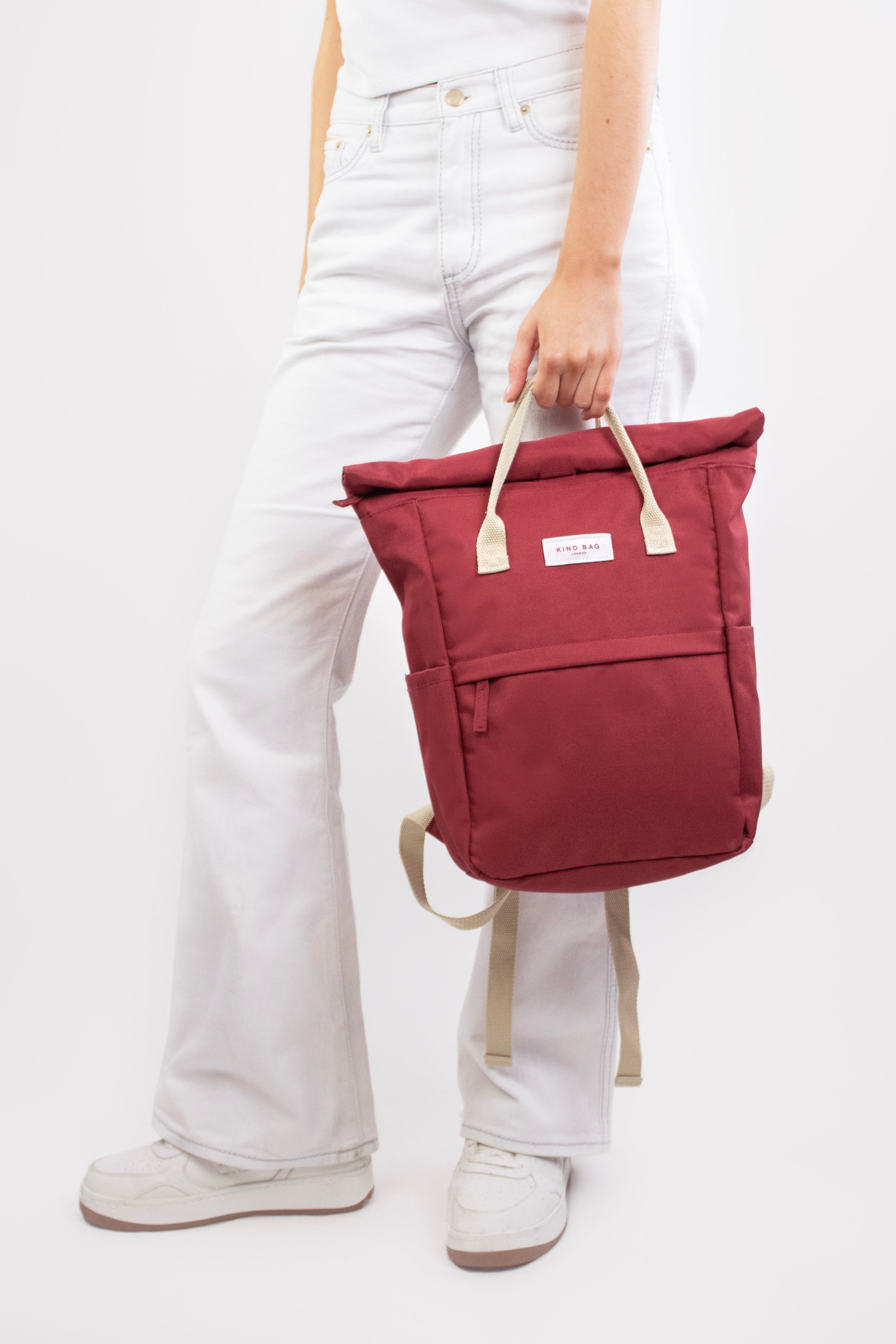 Burgundy | Hackney Backpack | Medium