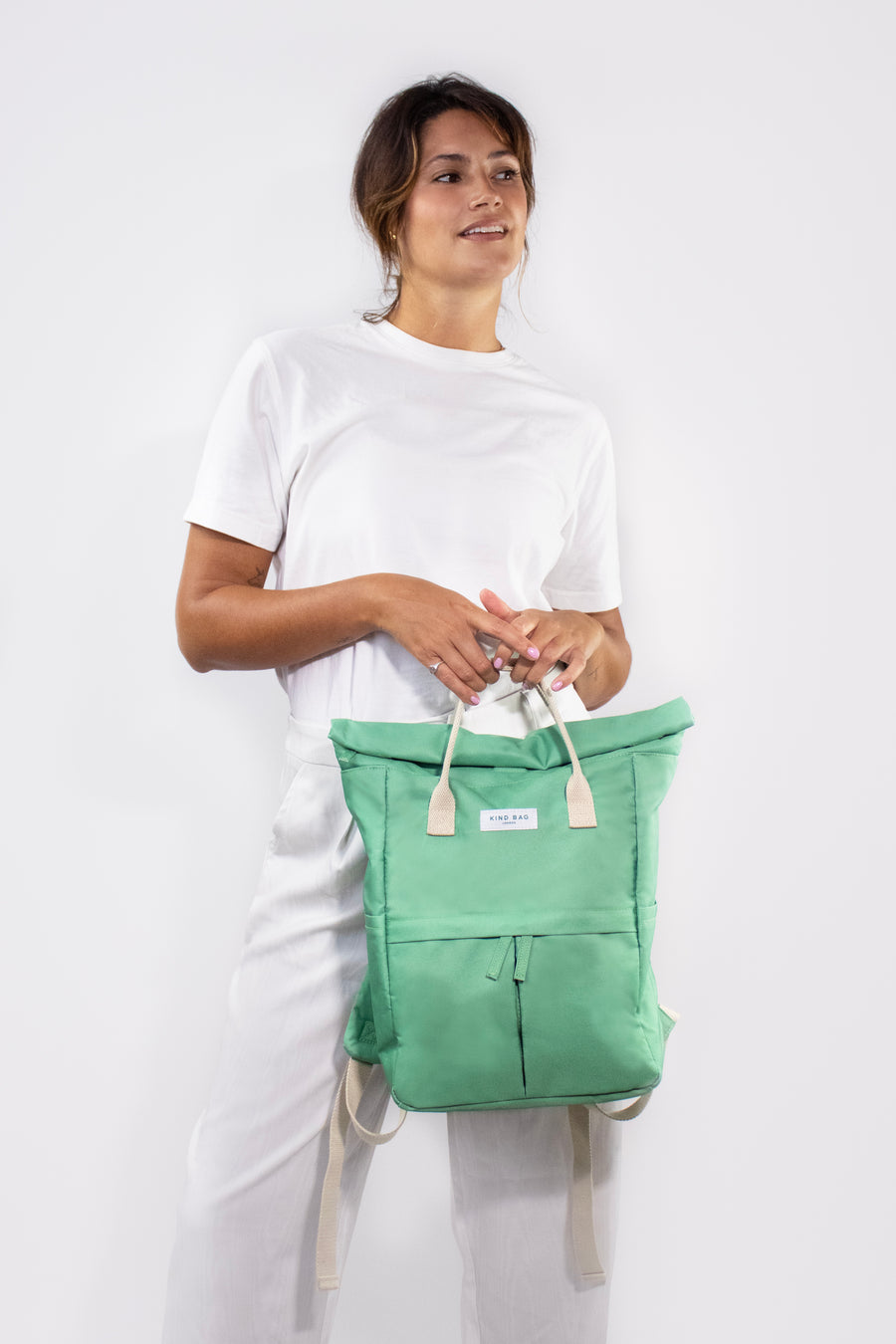 Mint Green | “Hackney” 2.0 Backpack | Medium