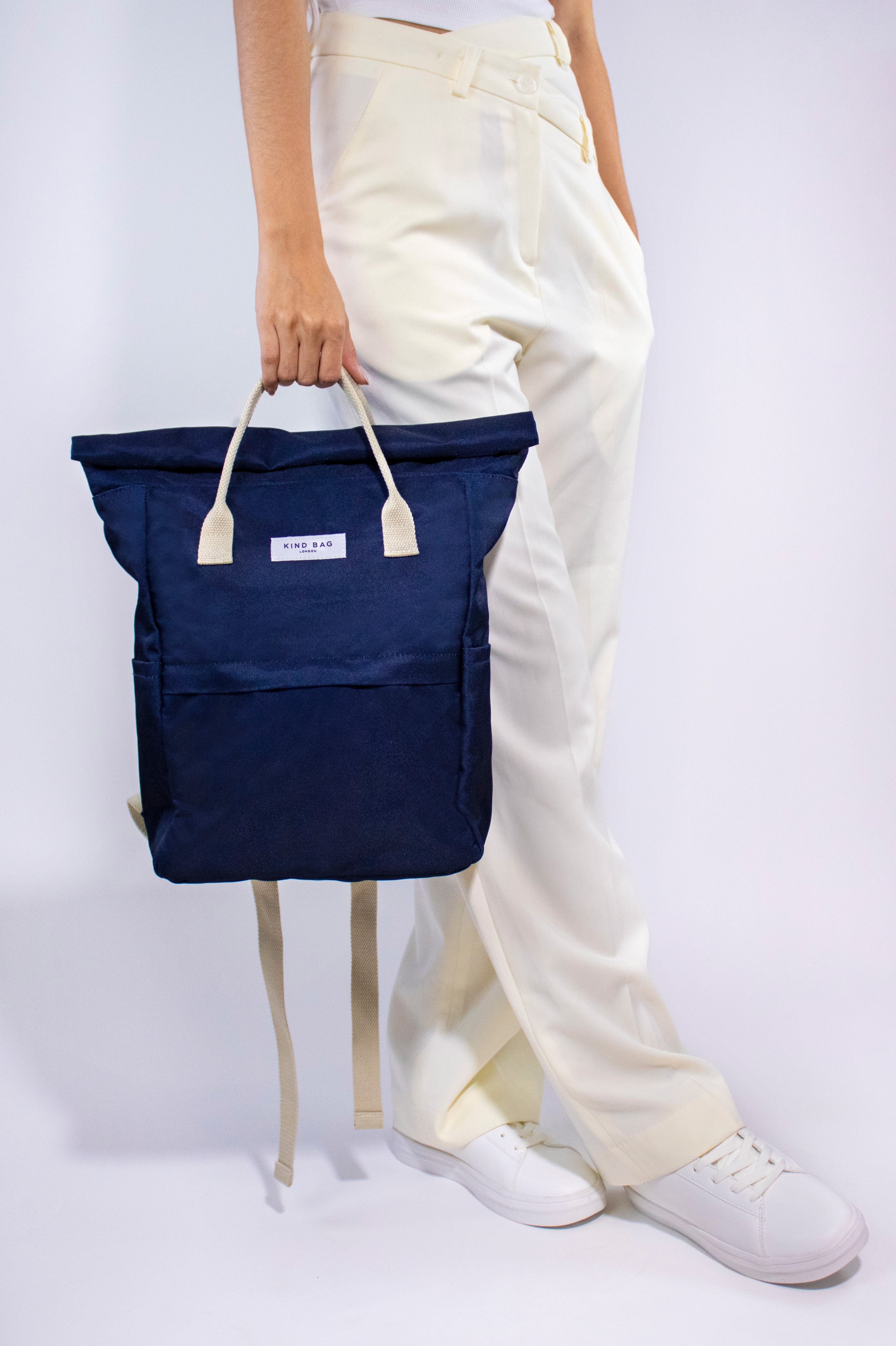 Navy | Hackney Backpack | Medium