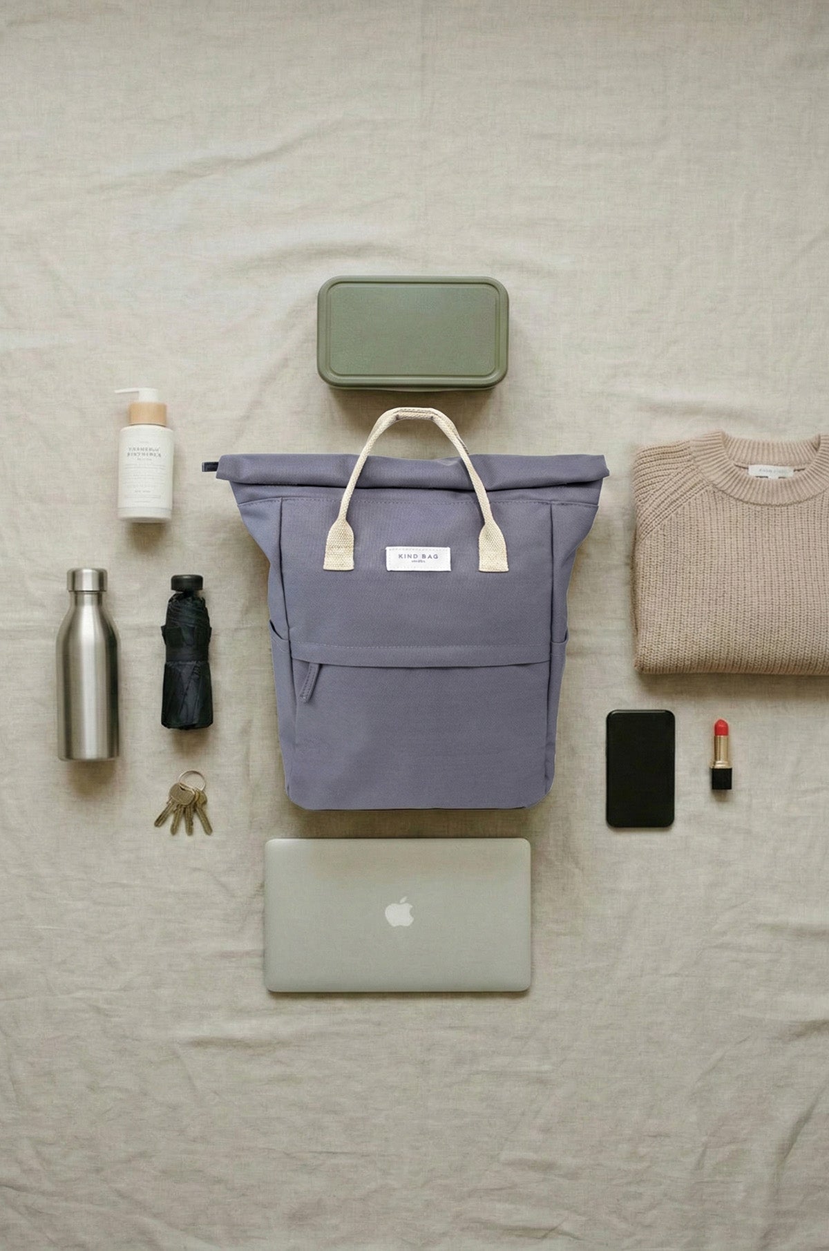 Slate Grey | Hackney Backpack | Medium