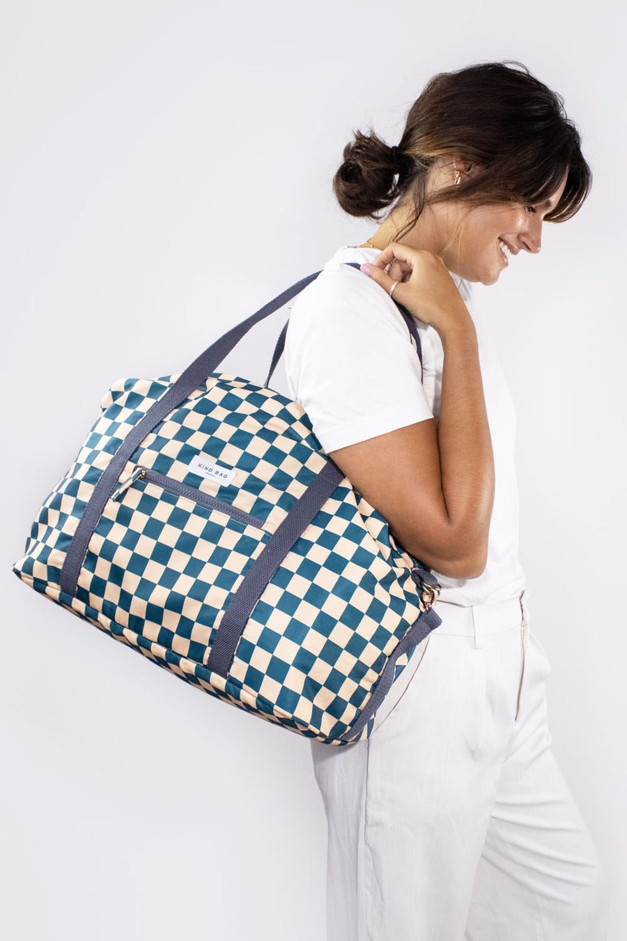 Weekender Bag | Checkerboard | Re-Stock In October