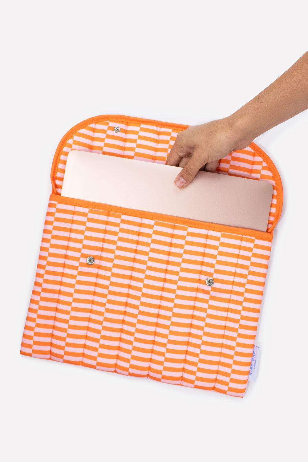 Blocks Pink and Orange | 13 Inch Laptop Sleeve