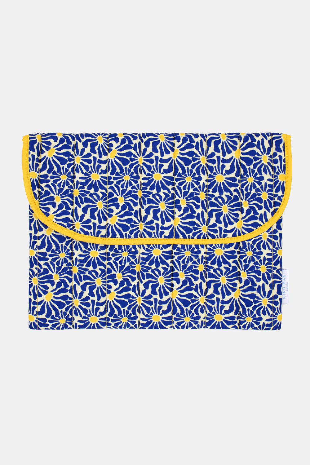 Abstract Flowers Blue | 16 Inch Laptop Sleeve