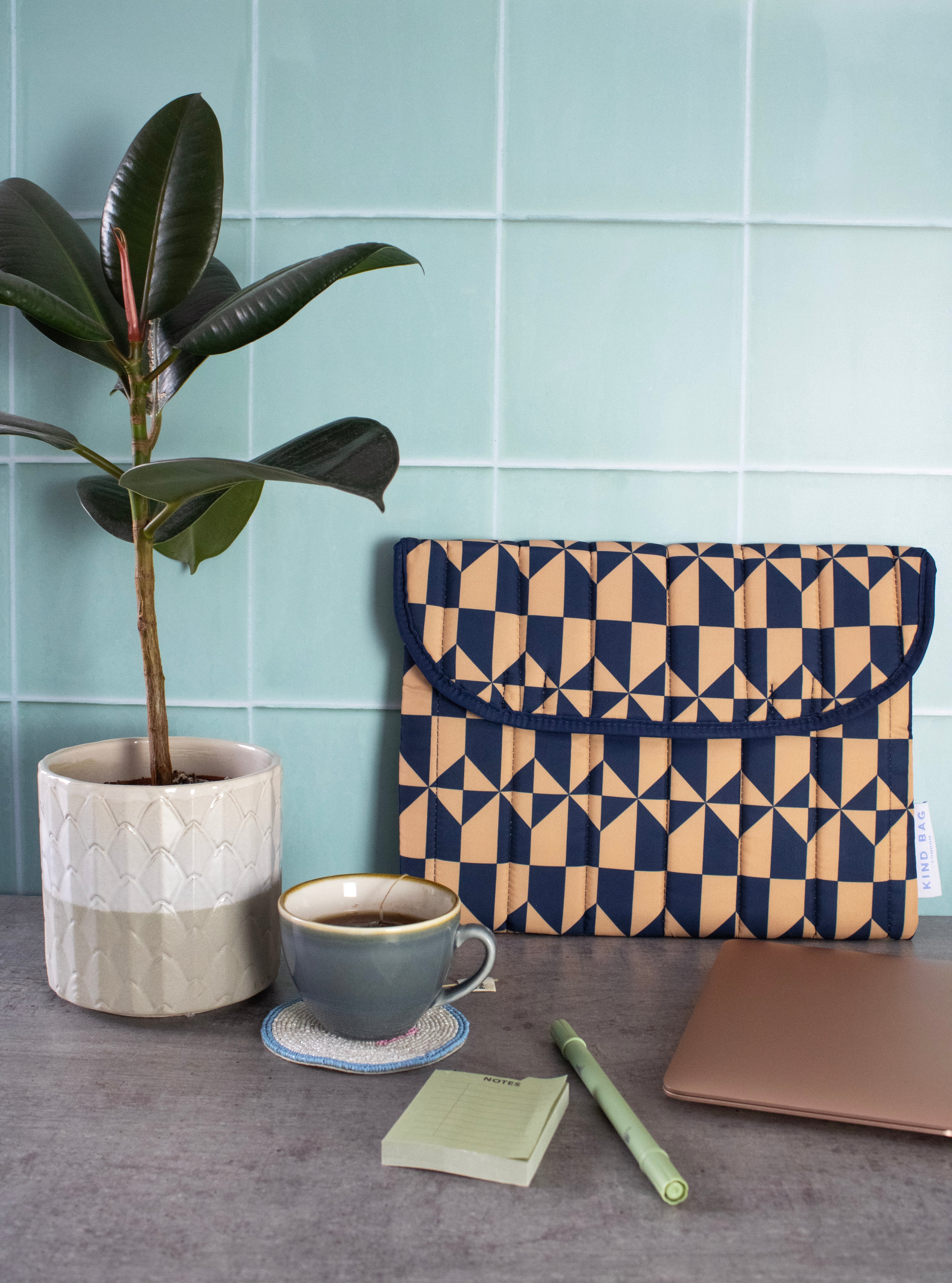 Navy Coffee | 13 Inch Laptop Sleeve