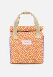 Lunch Bag | Twisted Polka Pink and Yellow
