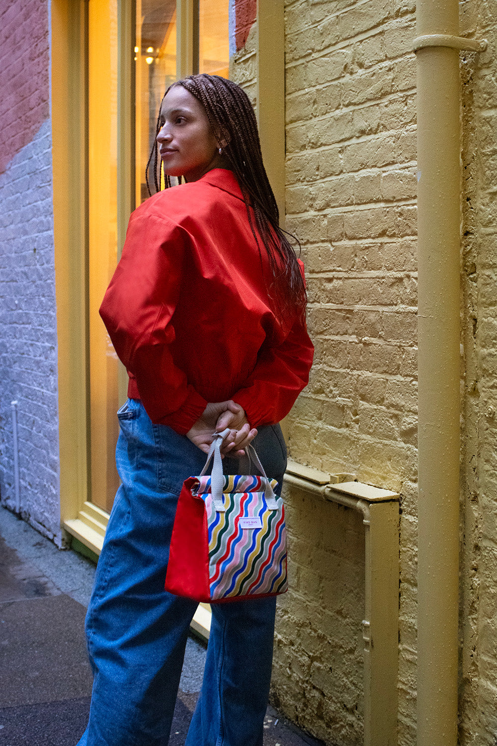 Pre Order - Lunch Bag | Rainbow Waves