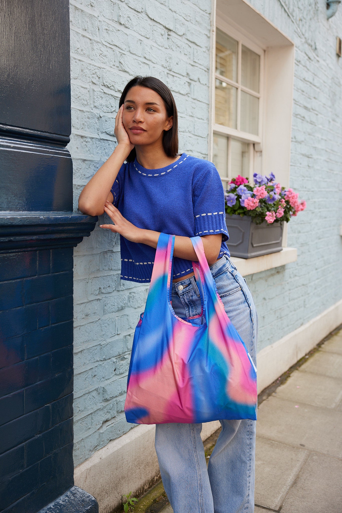 Aurora Blue and Pink | Medium