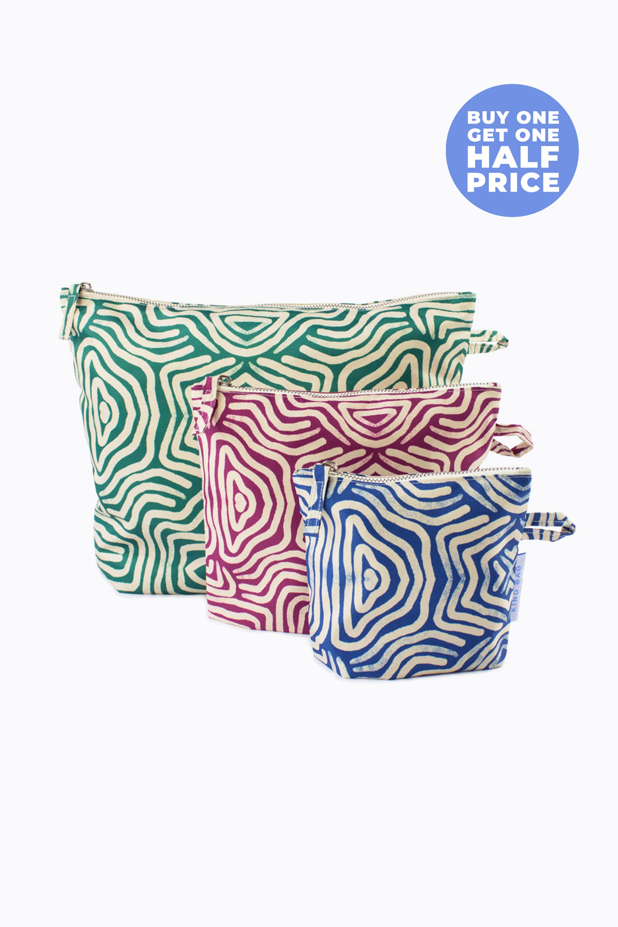 Pouches | Lines | Set of 3