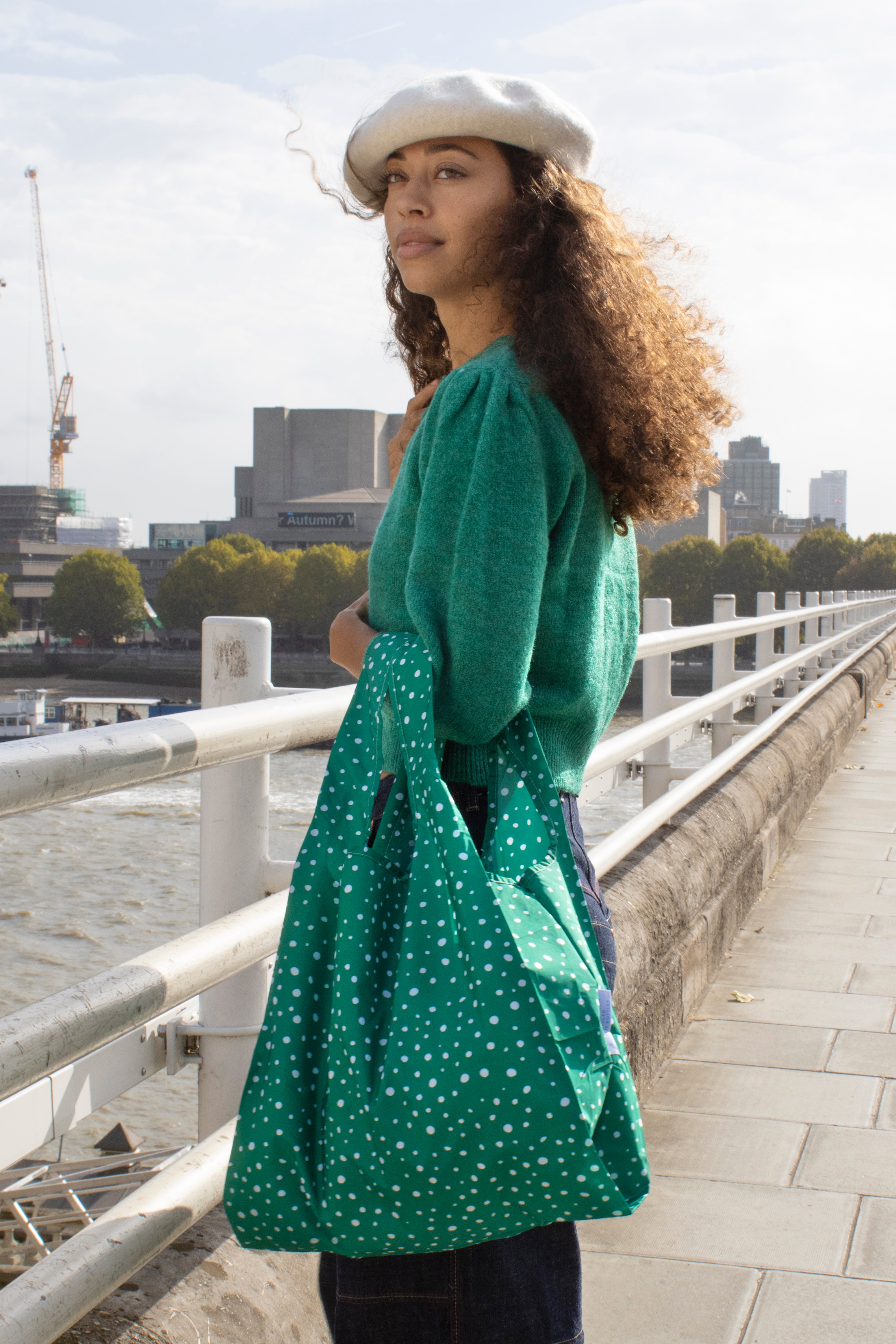 Polka Dots | Medium Reusable Bag