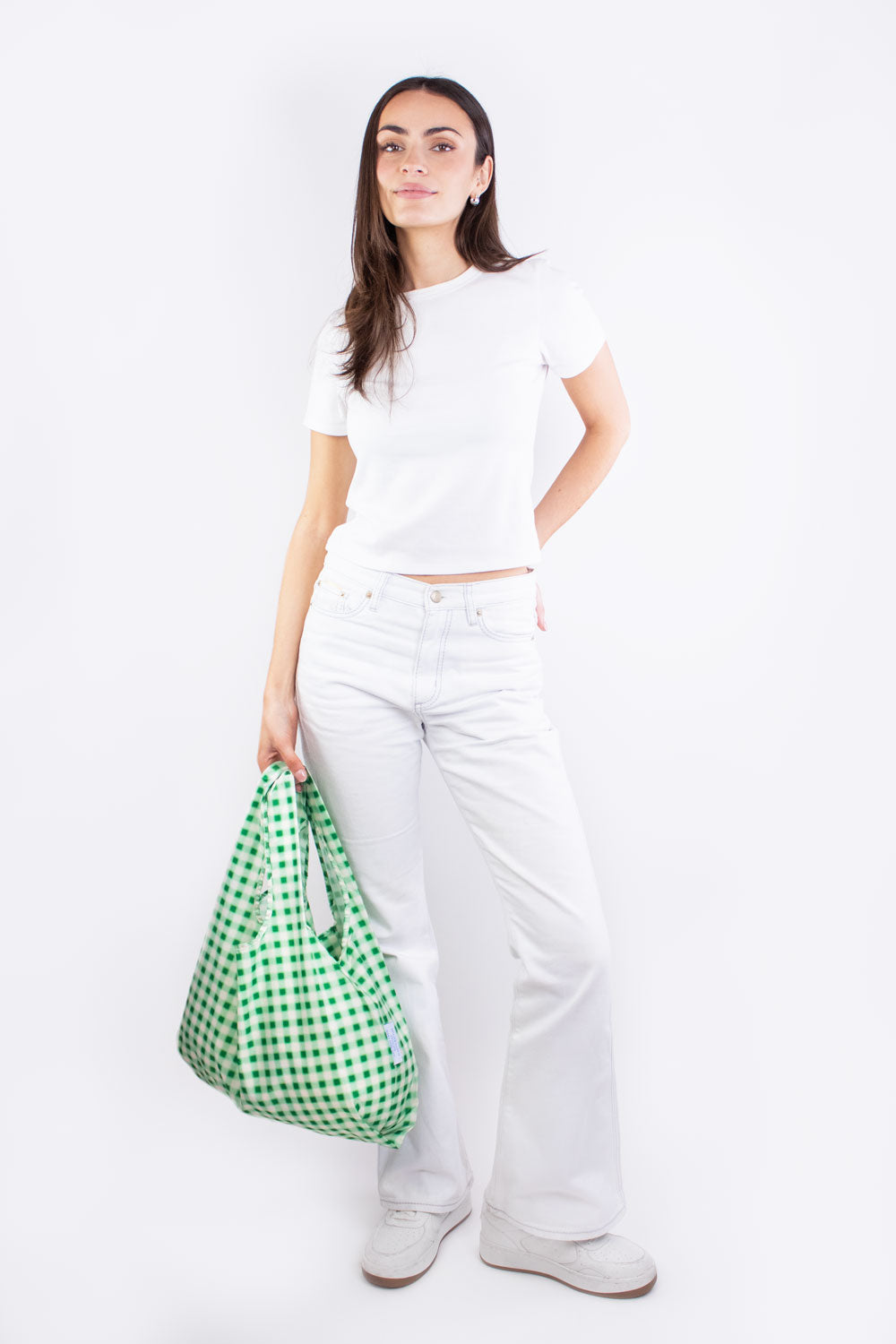 Blurred Plaid Green | Medium