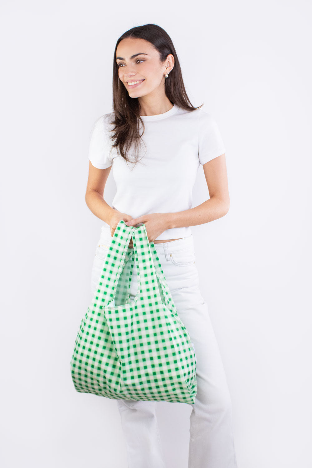 Blurred Plaid Green | Medium