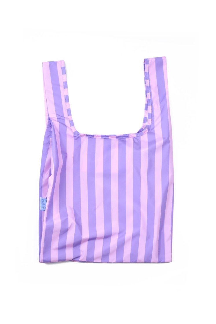 Purple Stripes | Medium Reusable Bag (Voxi)