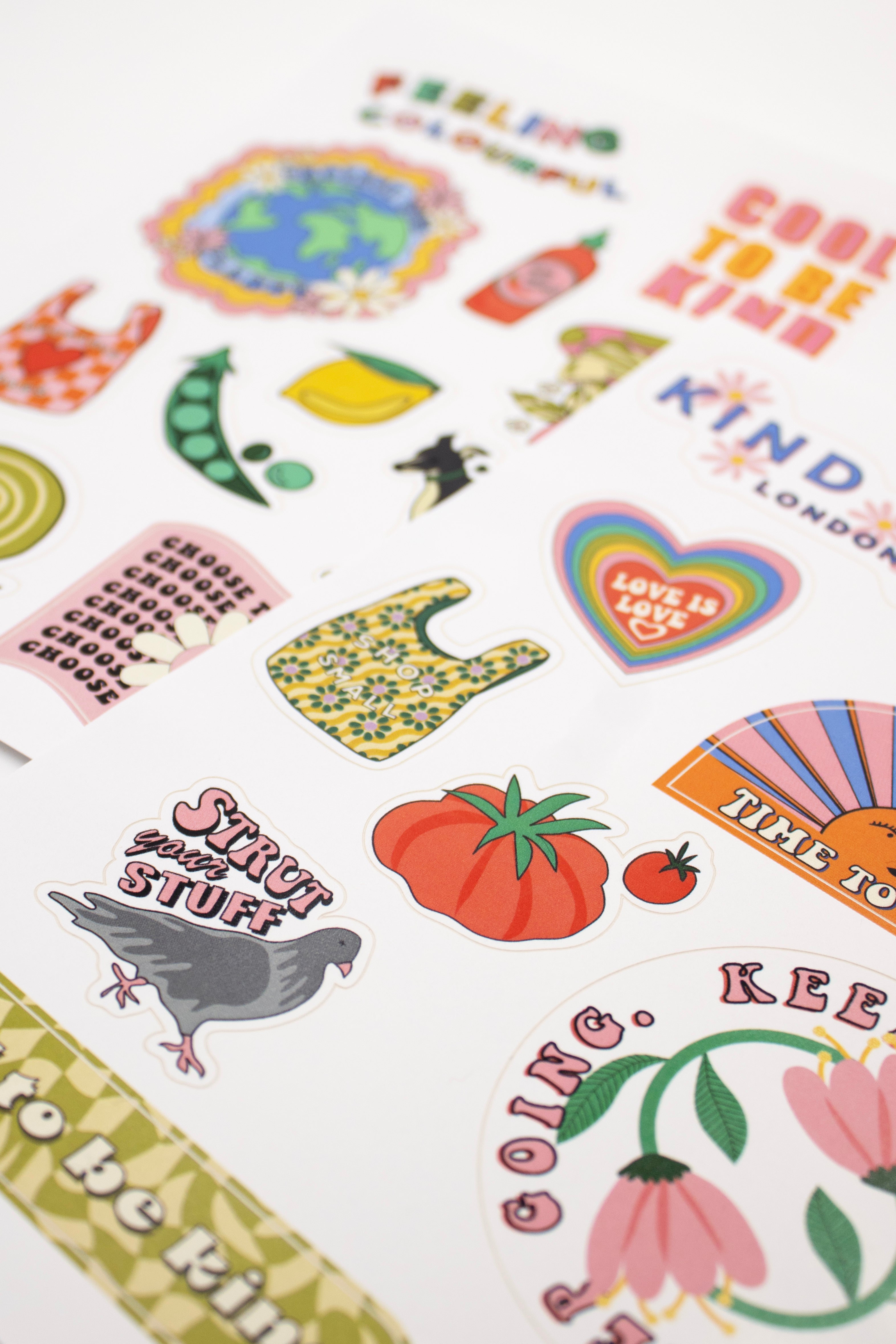 Kind Bag Stickers