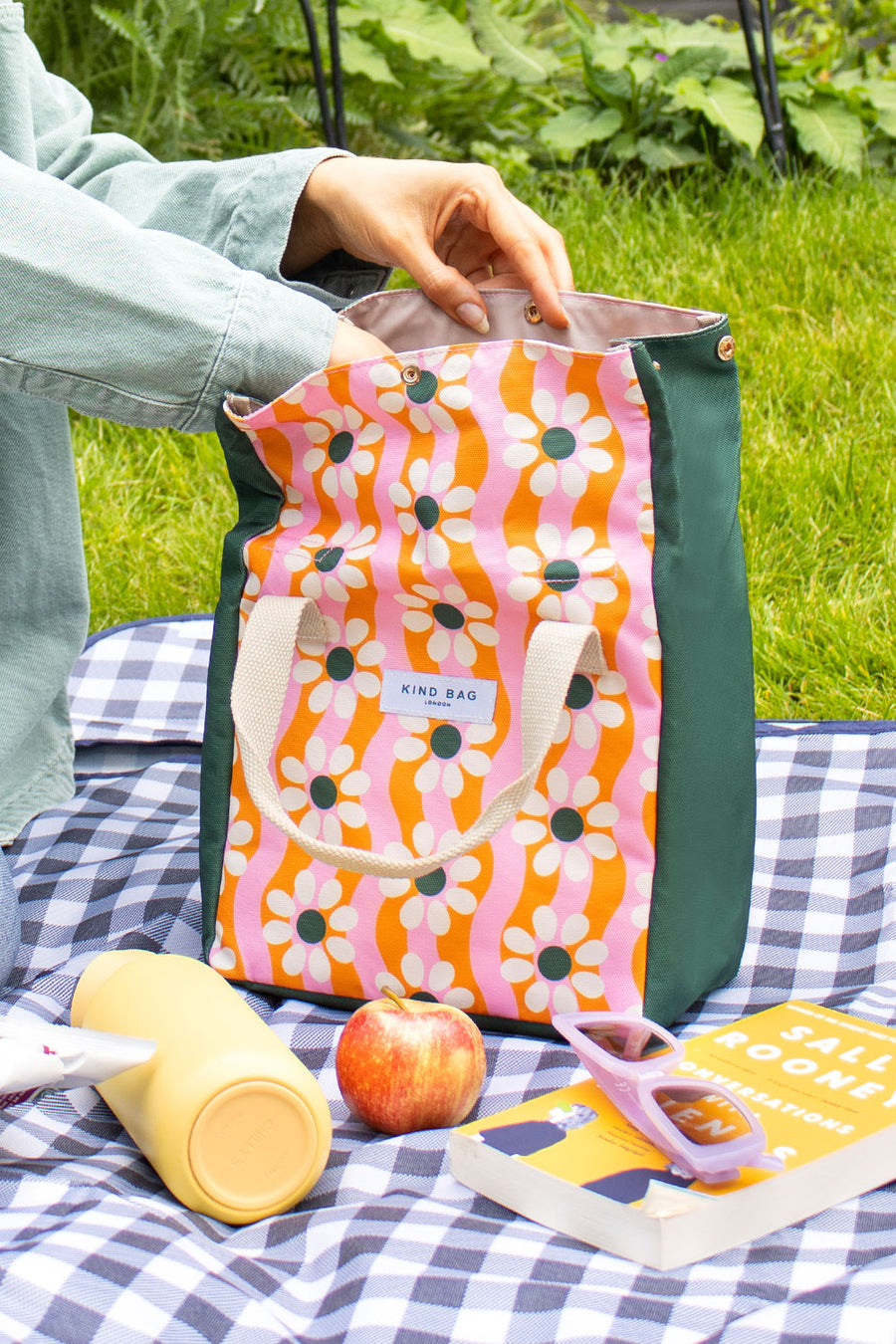 Lunch Bag | Wavy Daisy