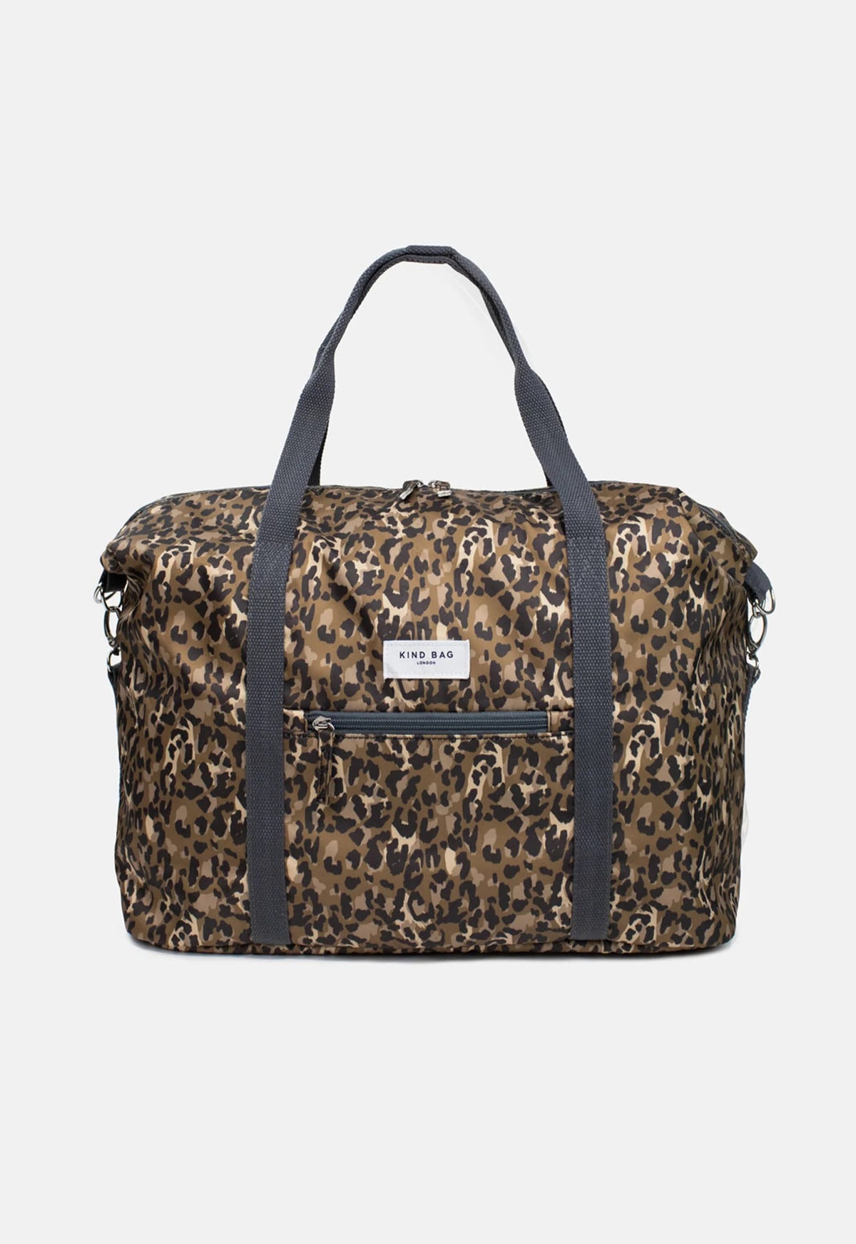 Weekender Carry-On Bag in Leopard by Kind Bag
