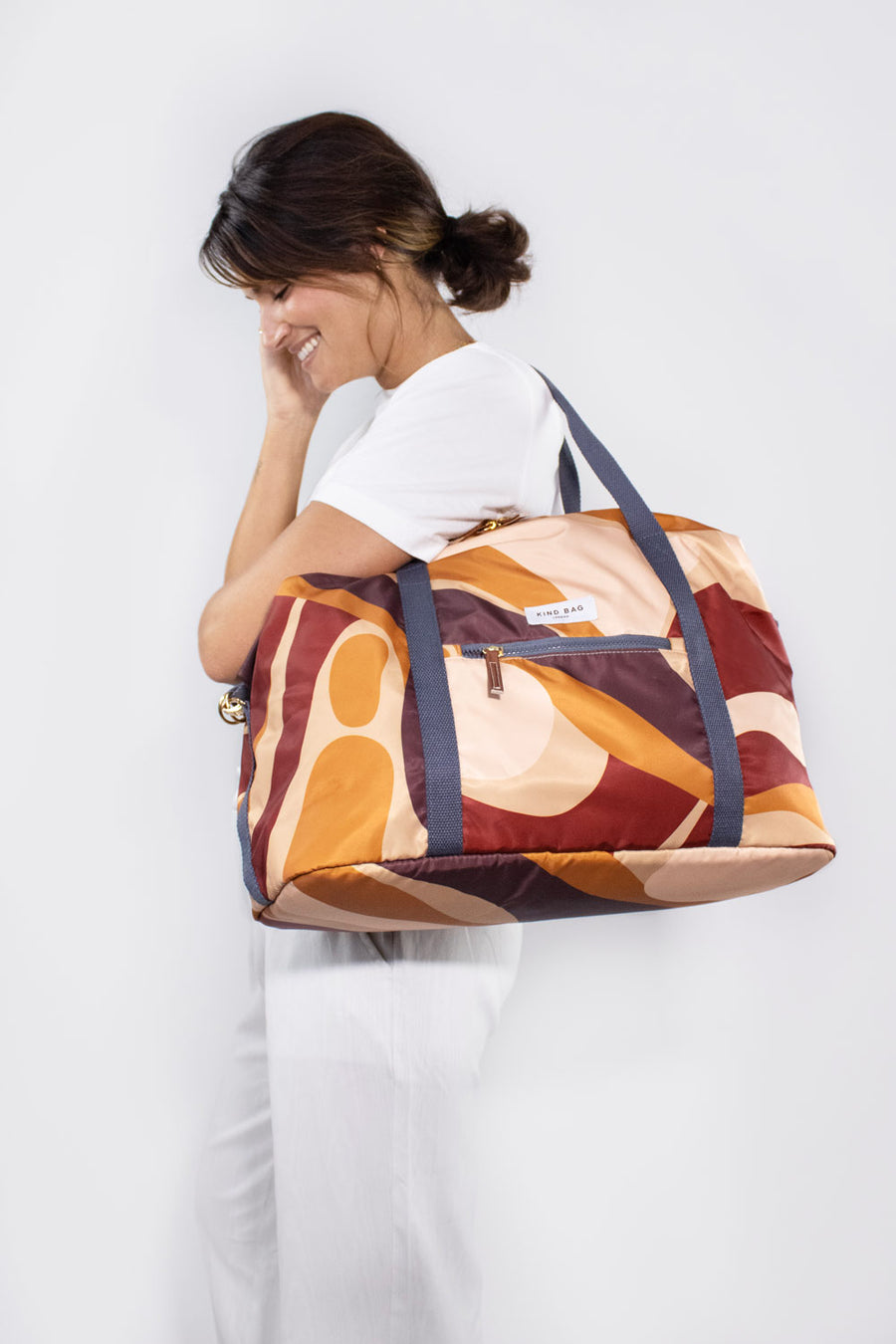 Weekender Bag | Abstract Caramel | Re-Stock In October