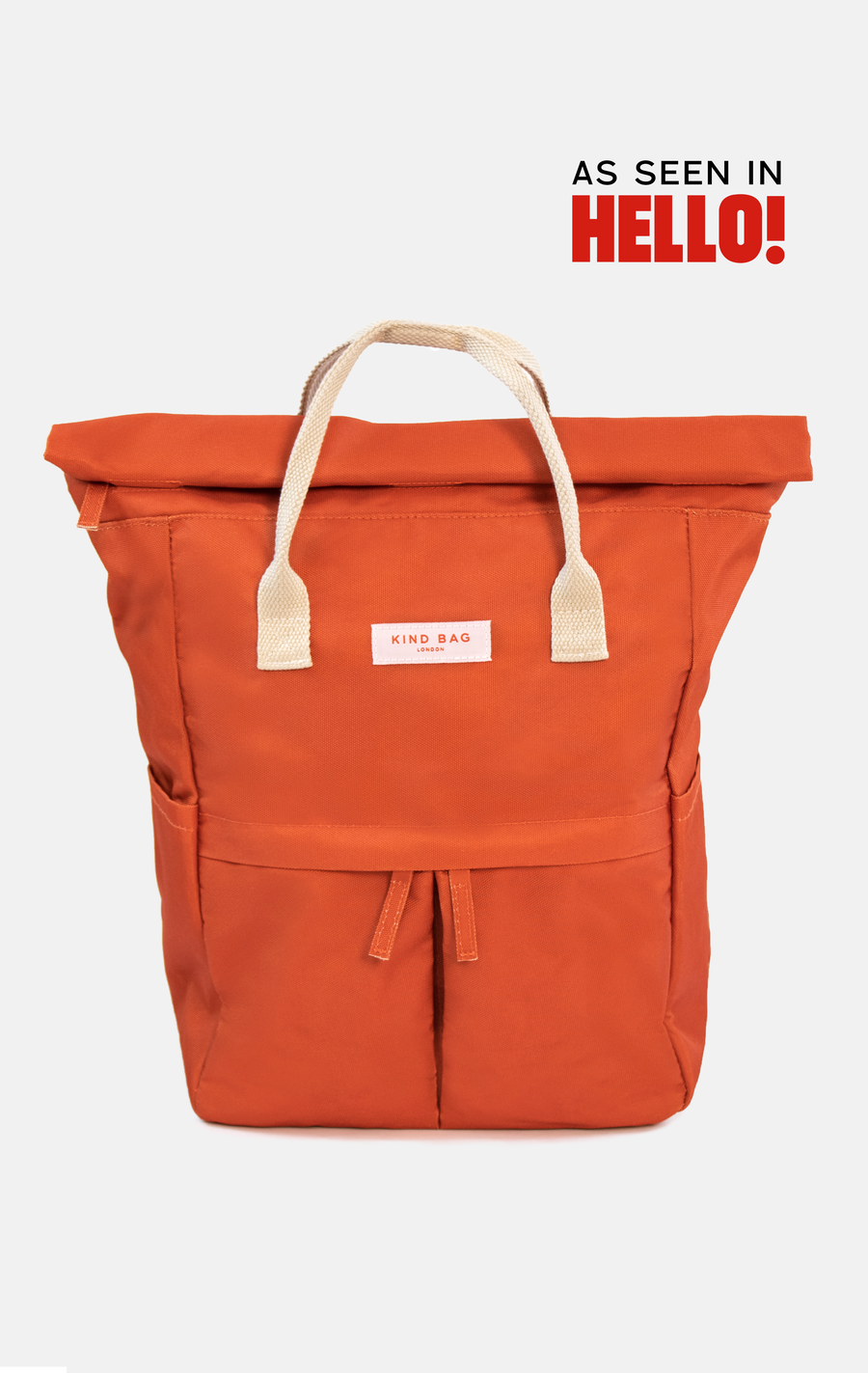 Burnt Orange | “Hackney” 2.0 Backpack | Medium