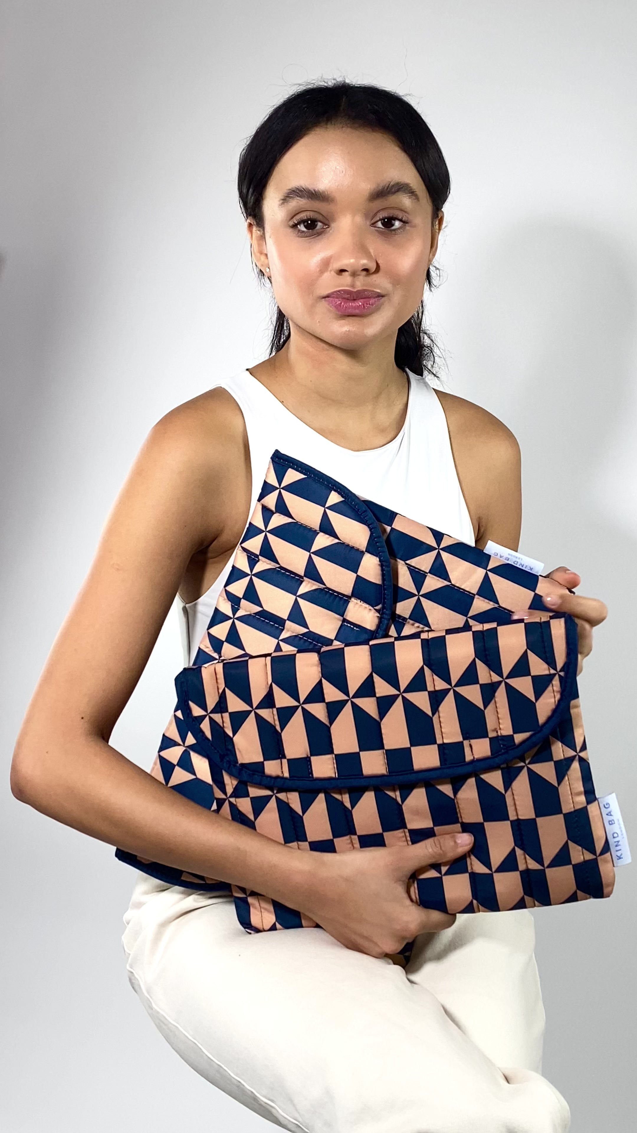 Load video: Navy Coffee | 13 Inch Laptop Sleeve