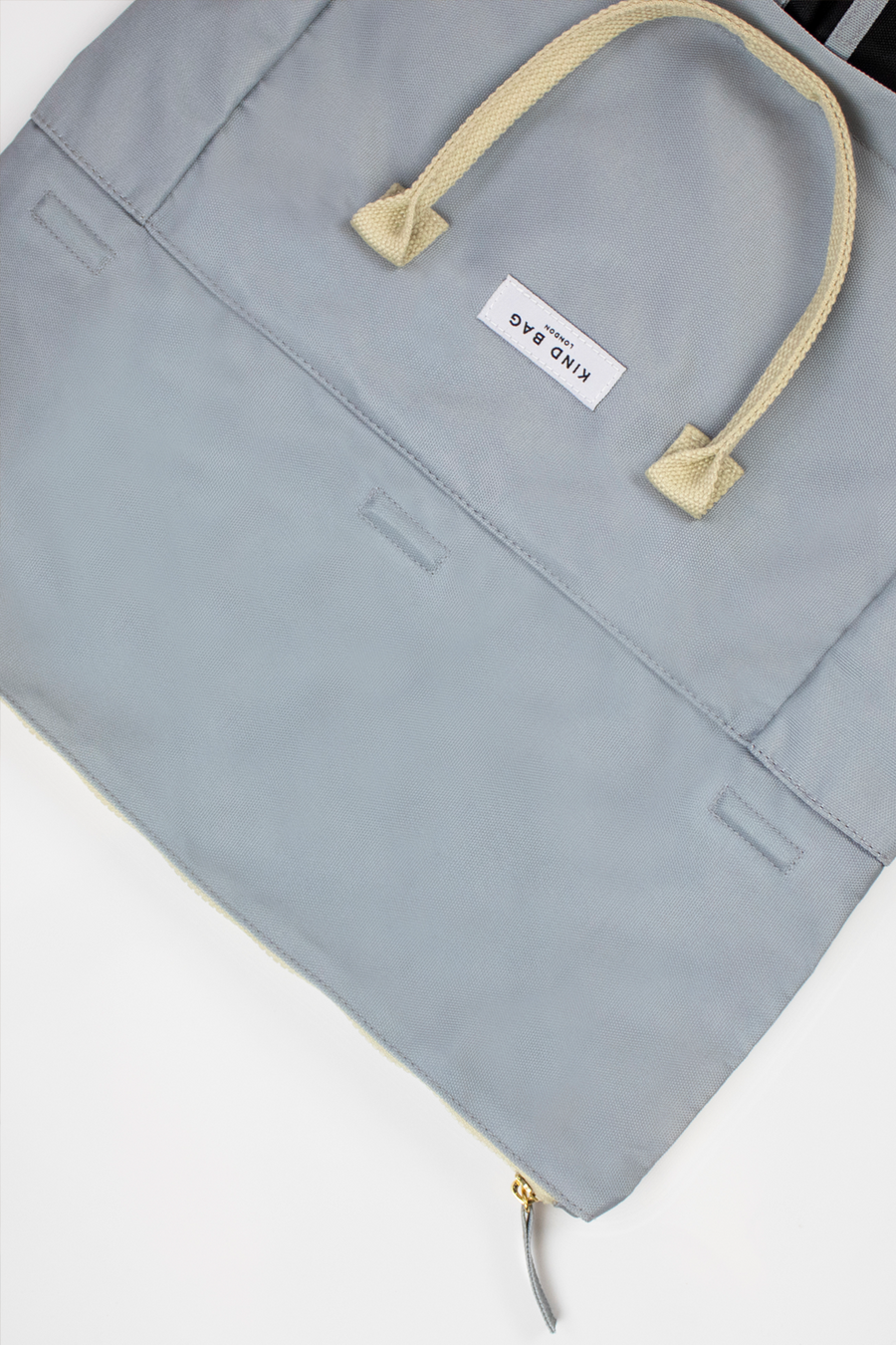 Light Grey & Black | “Hackney” 2.0 Backpack | Large