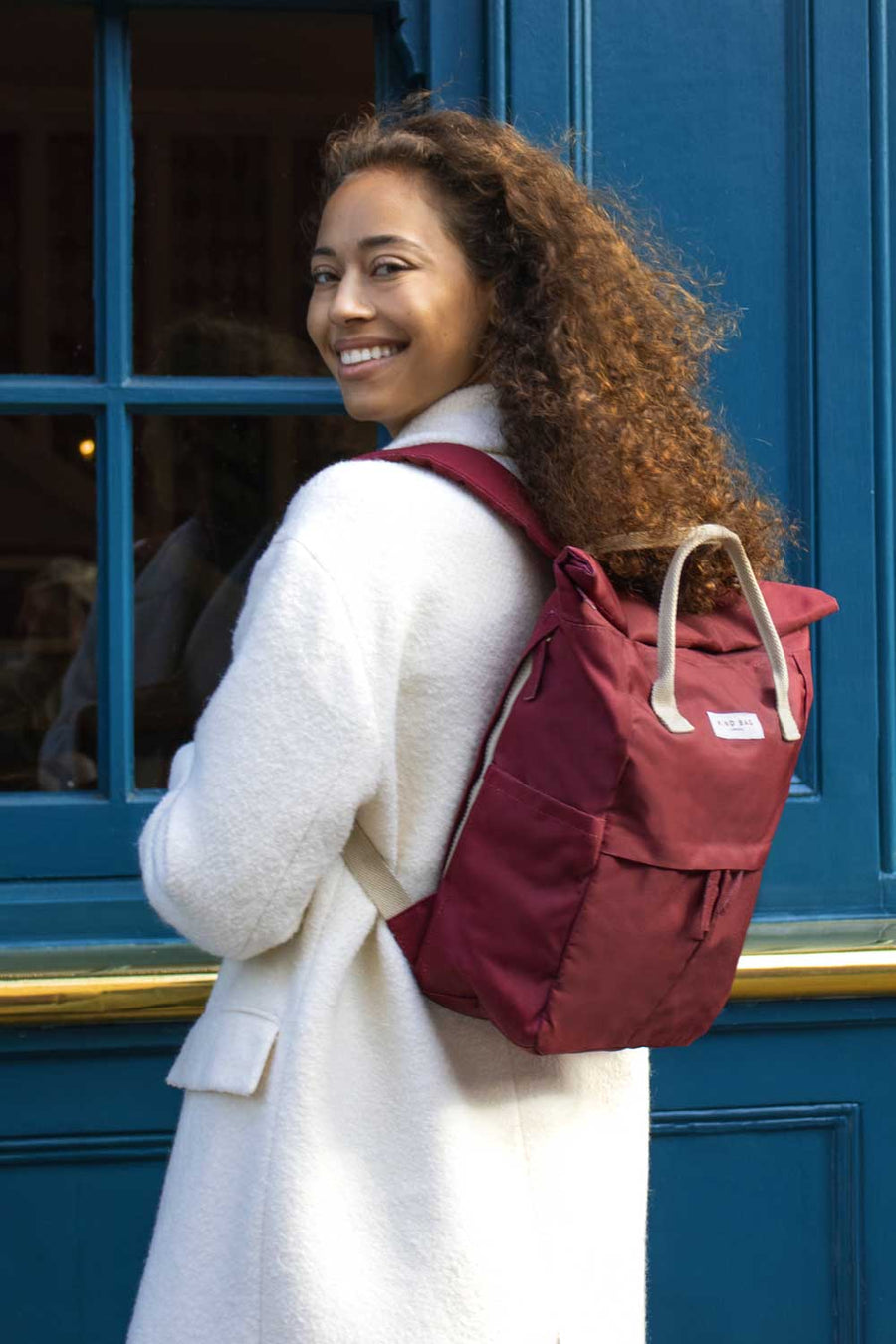 Burgundy | “Hackney” 2.0 Backpack | Medium