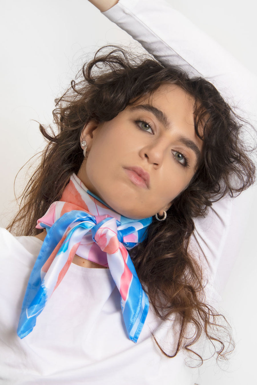 Watercolour | Large Scarf Bag