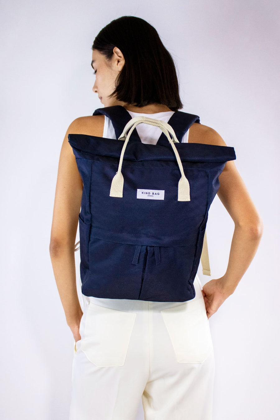 Navy | “Hackney” 2.0 Backpack | Medium