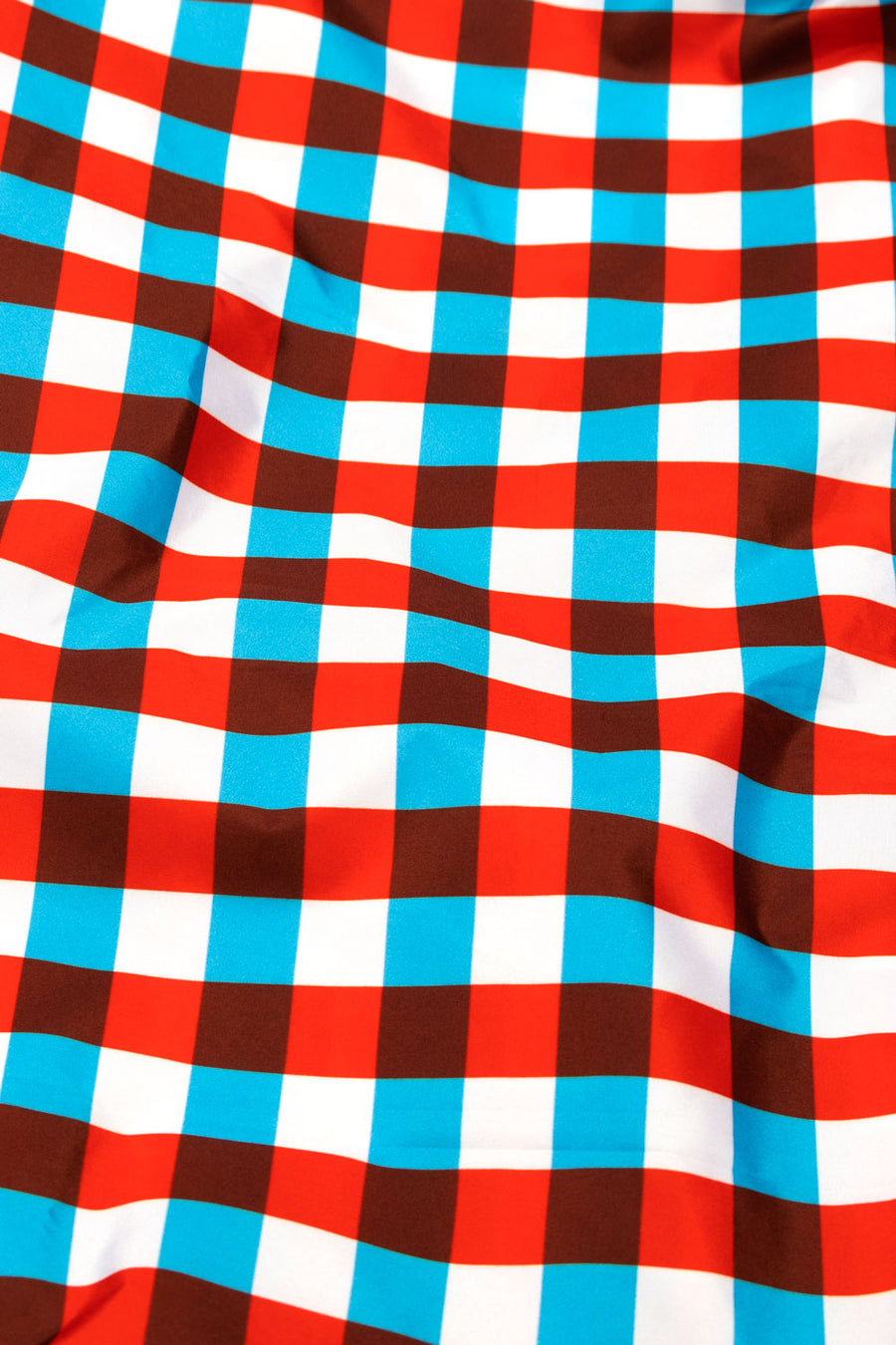 Tricolour Gingham | Medium Reusable Bag