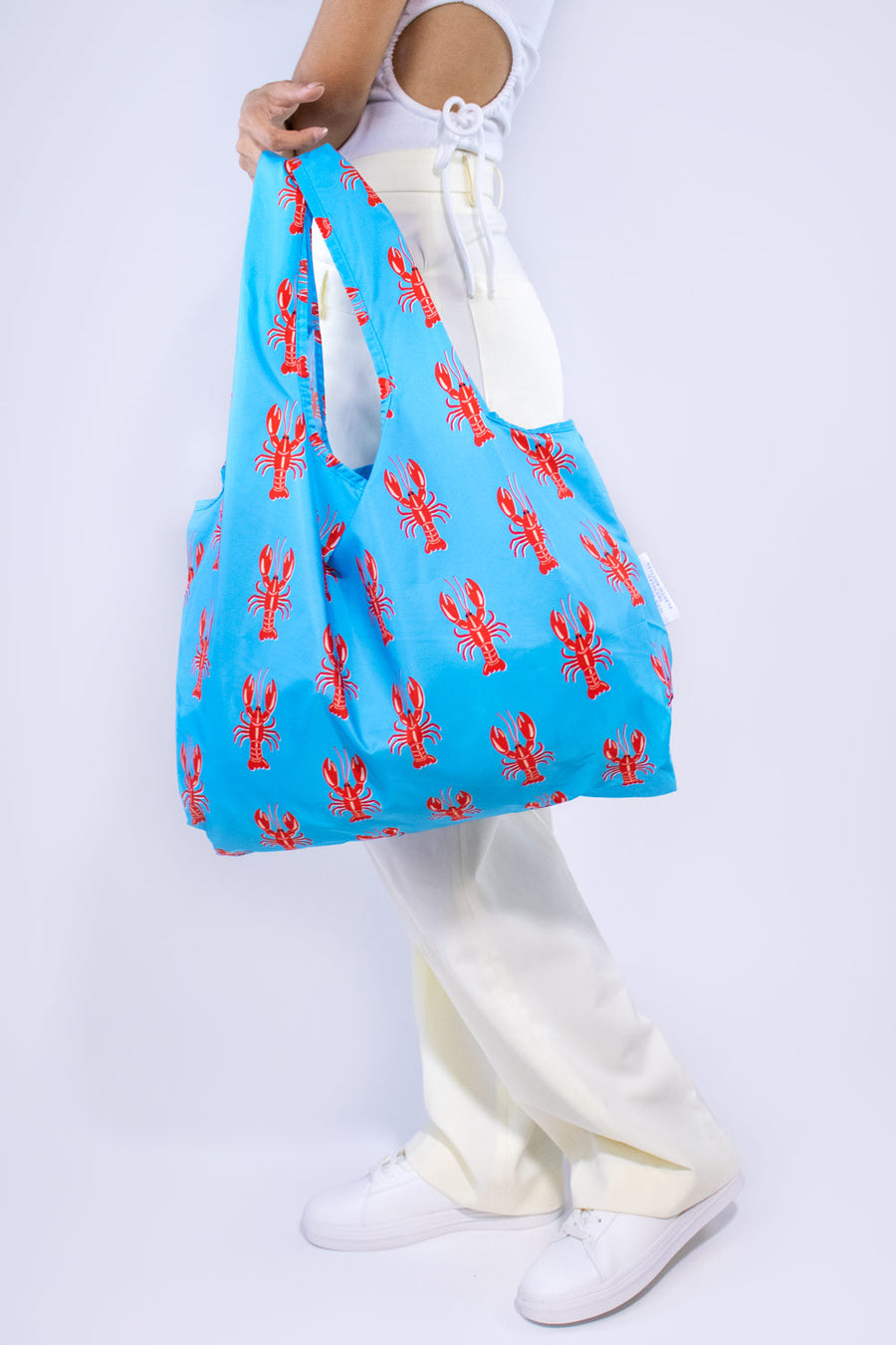 Kind Bag Lobster Medium Reusable Bag front view