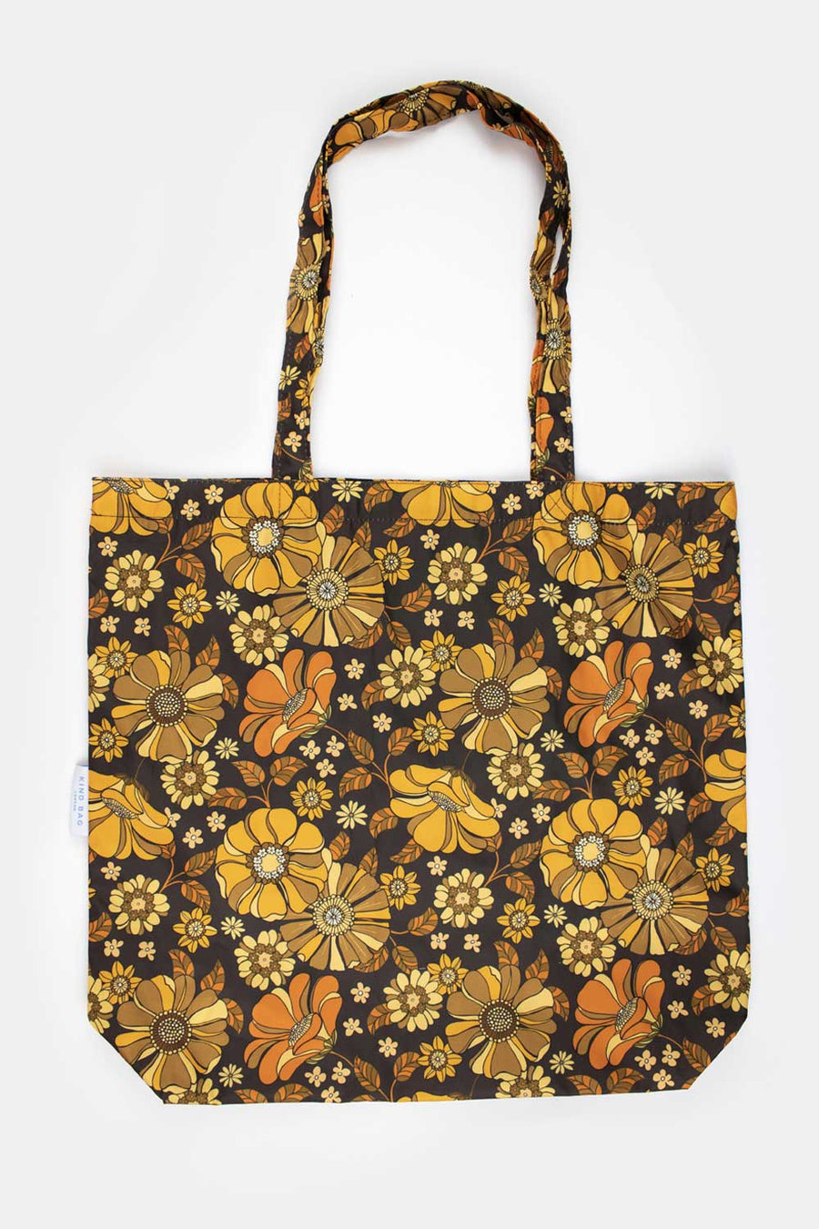 Retro Flowers | Recycled Tote